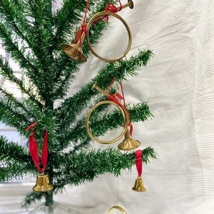 Vintage Solid Brass Ornaments